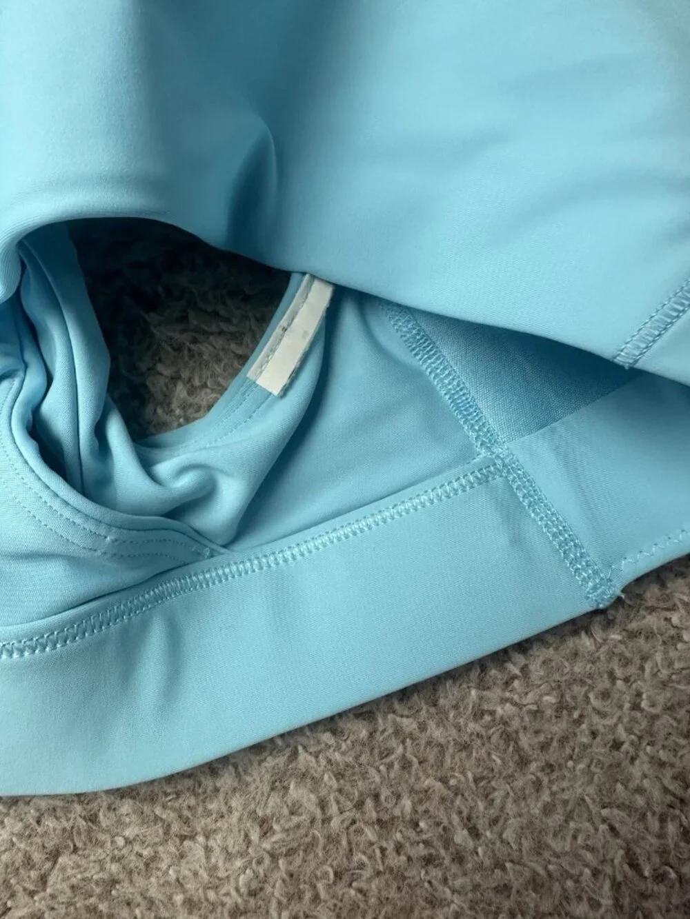 Athleta Flex Spacer Bra Aqua Blue Size XL